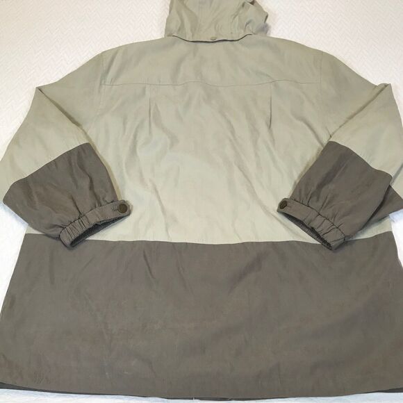 FS Limited Mens Removable Hood Jacket XL Full Zip Lined Pockets PU Coating New - Picture 2 of 13